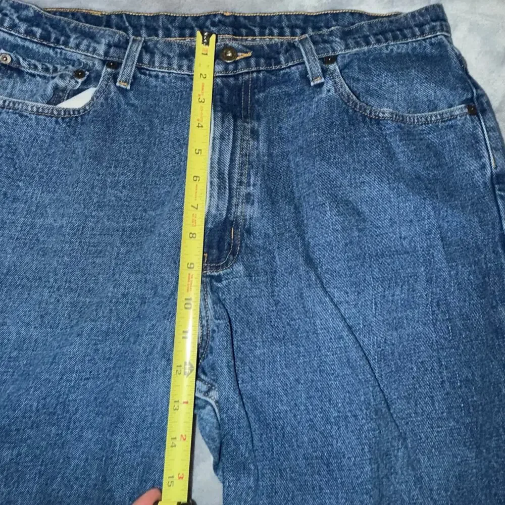 Polo Jeans Co Ralph Lauren Mens 38x32 Classic Relaxed Denim Blue Jeans